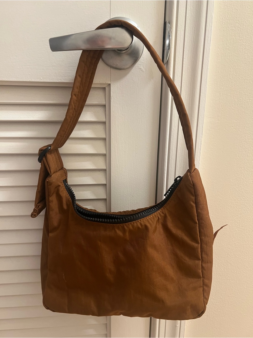 BAGGU Chestnut Brown Shoulder Bag - Picture 3 of 4